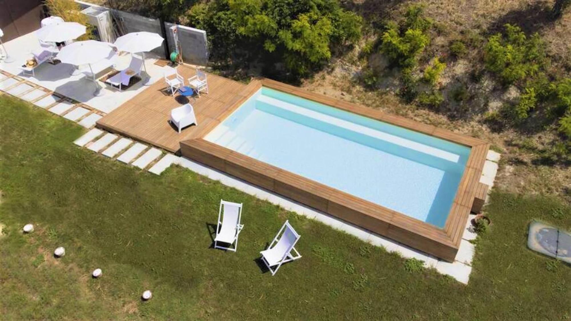 Borgo Calbianco - Private House With Pool & Airco Villa Cerreto Castello Eksteriør billede