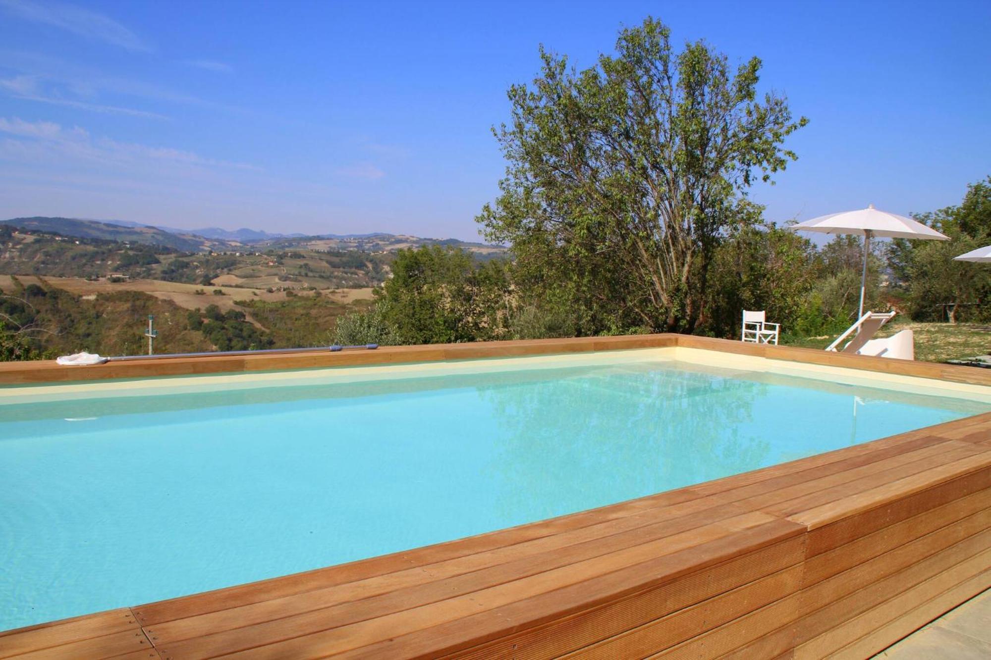 Borgo Calbianco - Private House With Pool & Airco Villa Cerreto Castello Eksteriør billede