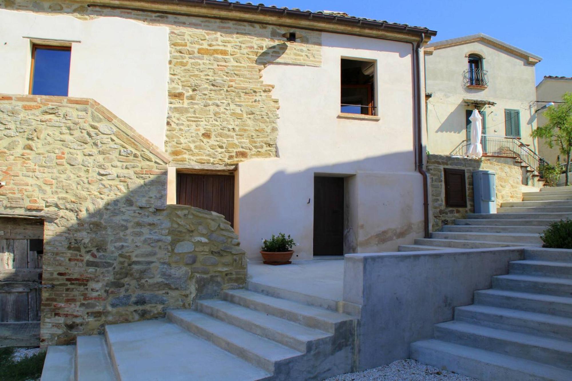 Borgo Calbianco - Private House With Pool & Airco Villa Cerreto Castello Eksteriør billede